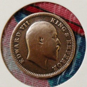Edward VII – Bronze Lakhi Coin (Rare)